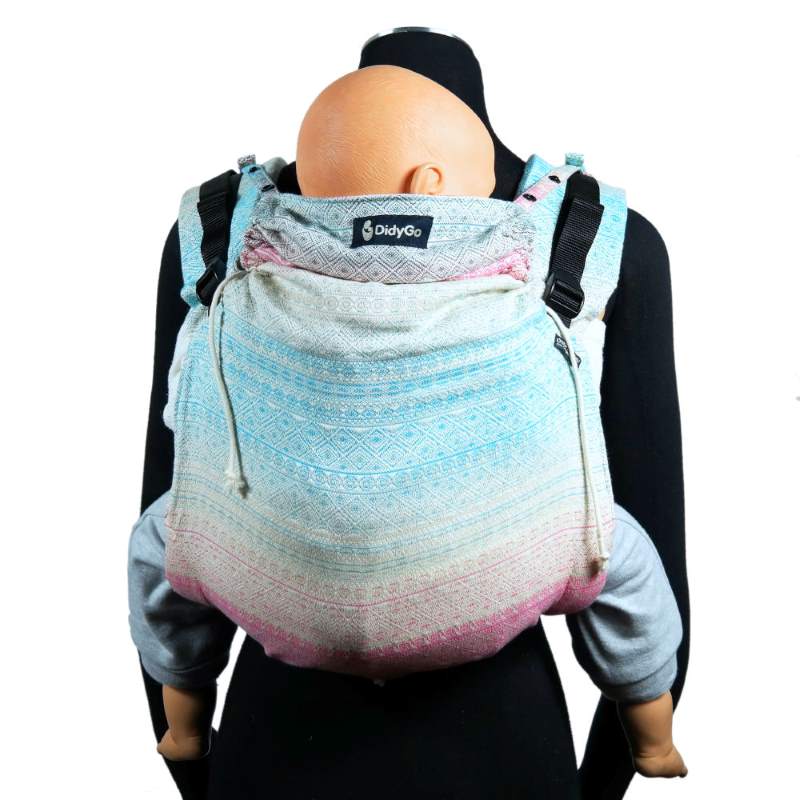 高い位置のおんぶも手早く簡単なおんぶ紐｜ディディゴー オーロラ