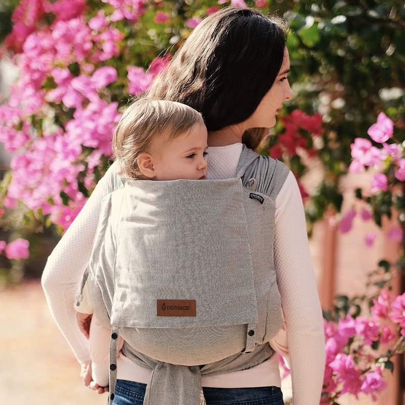 2・3歳からも使えるおんぶ紐 ディディクリックトドラー｜シルバー