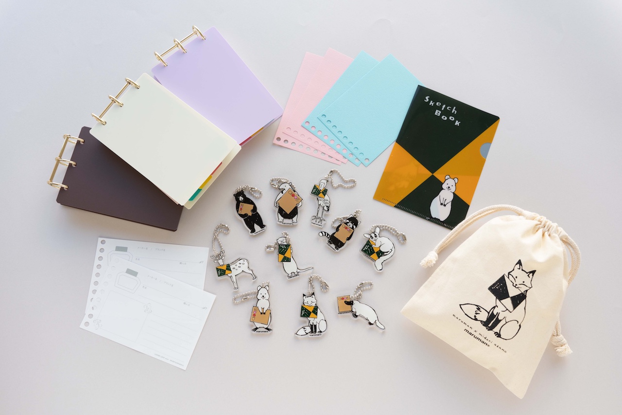 文具女子博にてマルマンが昨年、即完売！の大好評『ルーズリーフミニ