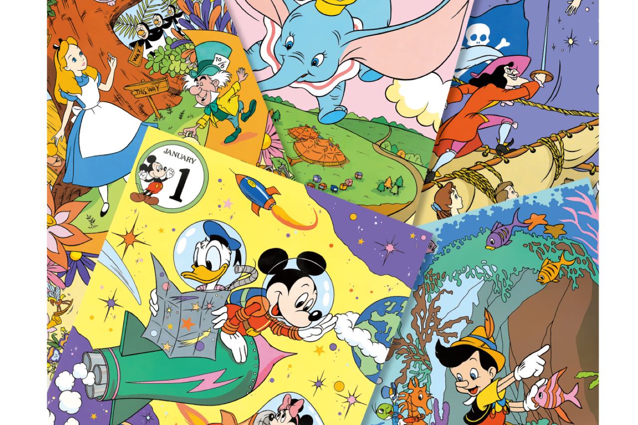 ディズニー100周年記念「復刻アート企画」『レトロアートコレクション