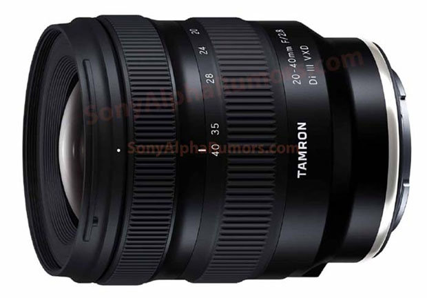 タムロン「20-40mm F/2.8 Di III VXD」の画像とプレステキストがリーク