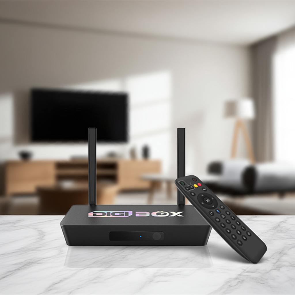 DIGIBOX D3 Plus | 6K, AI Audio, and Nippon TV Compatible TV Box