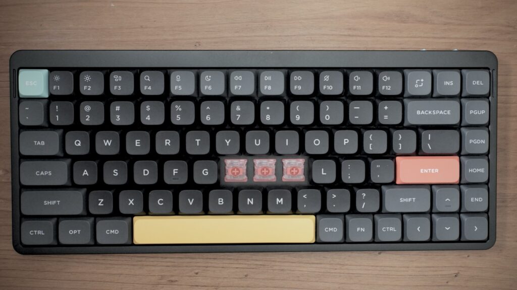 最高のデザインと打鍵感を兼ねたキーボード【Nuphy Air75 V2】レビュー