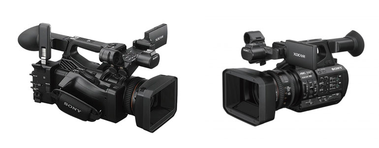 Sony PXW Z280 and PXW Z190