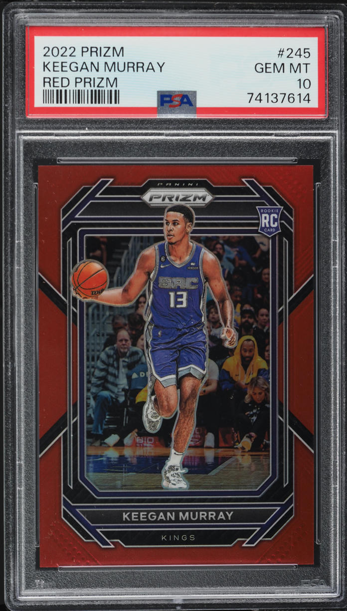 2022 Panini Contender The Finals Keegan Murray ROOKIE AUTO /49