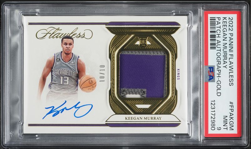 2022 Panini Contender The Finals Keegan Murray ROOKIE AUTO /49