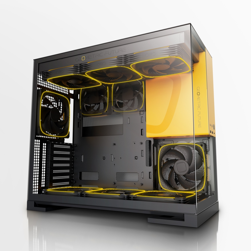 GEOMETRIC FUTURE Model 5 With Fan - 欲しいPC DIYパーツを世界から