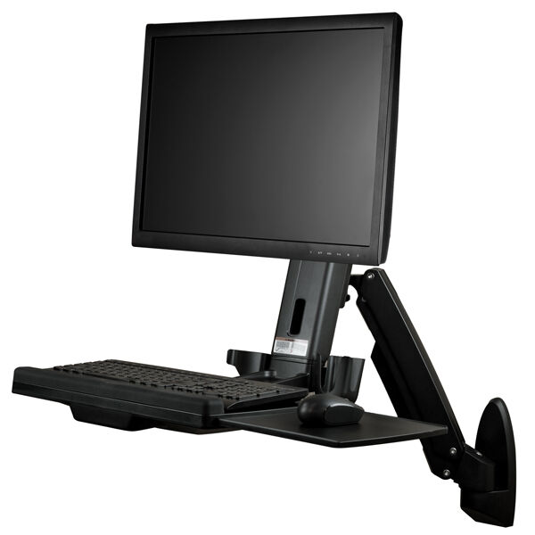 富士通 WEB MART | ウォールマウント型昇降デスク 1面モニターアーム