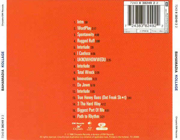 Buy Bahamadia : Kollage (CD, Album) Online for a great price