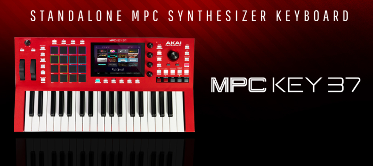 MPC Key 37」があれば楽曲構築はこれ一台で完結 ！