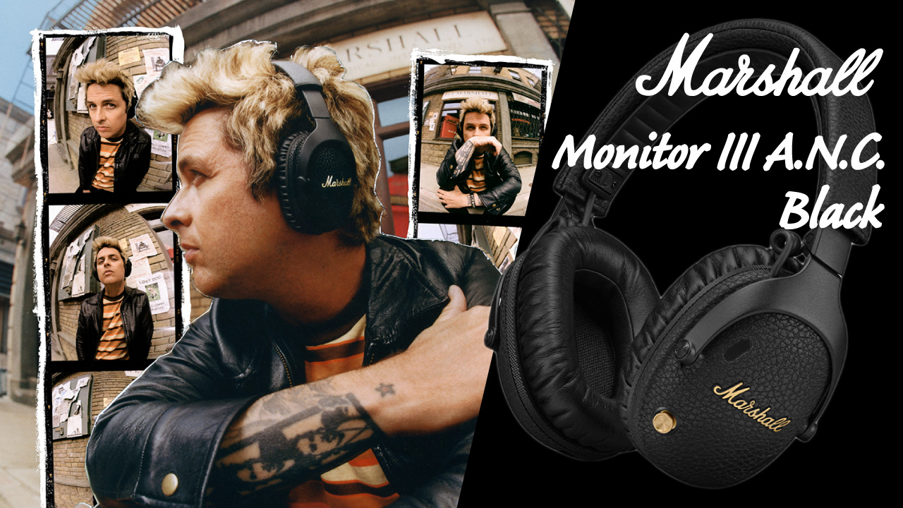 Marshallからアクティブノイズキャンセリングヘッドホン「Monitor III
