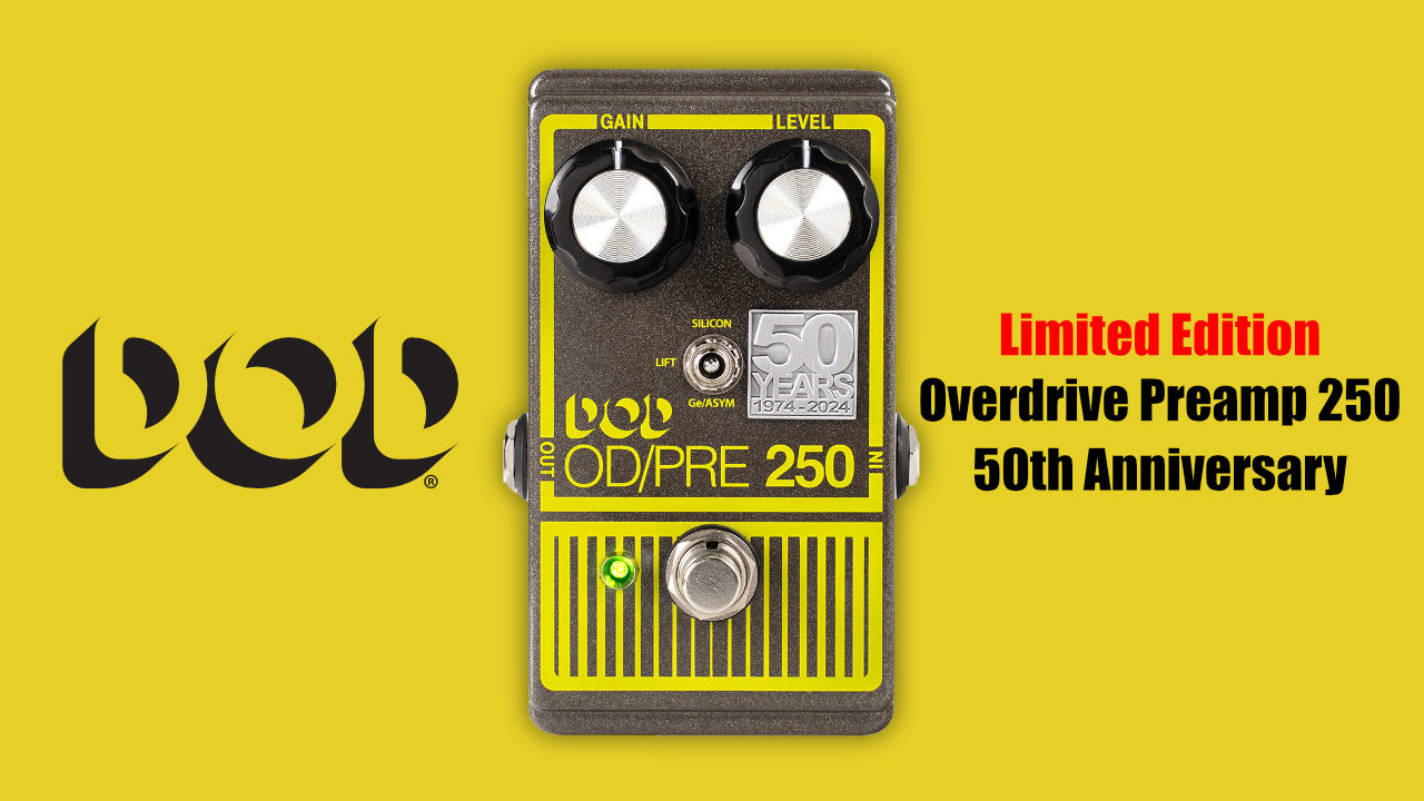 DOD OVERDRIVE PREAMP 250 箱説明書つき オーバードライブ DOD