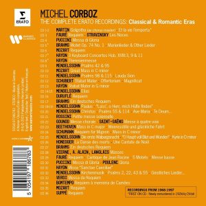 Michel Corboz The Complete Erato Recordings – Classical & Romantic