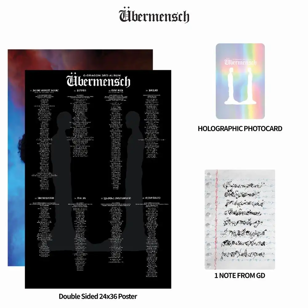 UBERMENSCH (RAINBOW ECO MIX VINYL)/G-DRAGON/[輸入LP] キング・オブ
