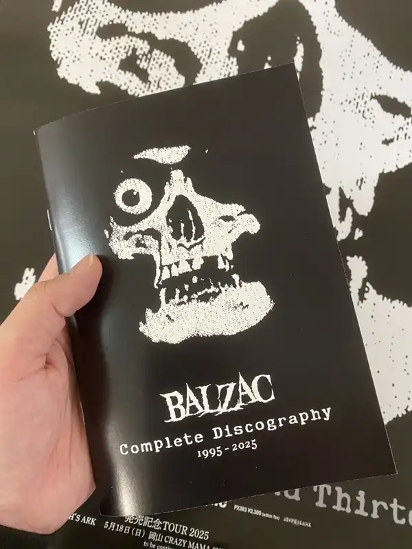 3/19発売 BALZAC 6年ぶりとなる13thアルバム!! 先着W特典で絶賛発売中