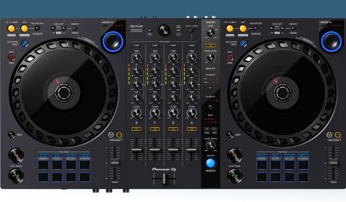 Pioneer DJ Launches DDJ-FLX6 Rekordbox And Serato DJ Pro DJ