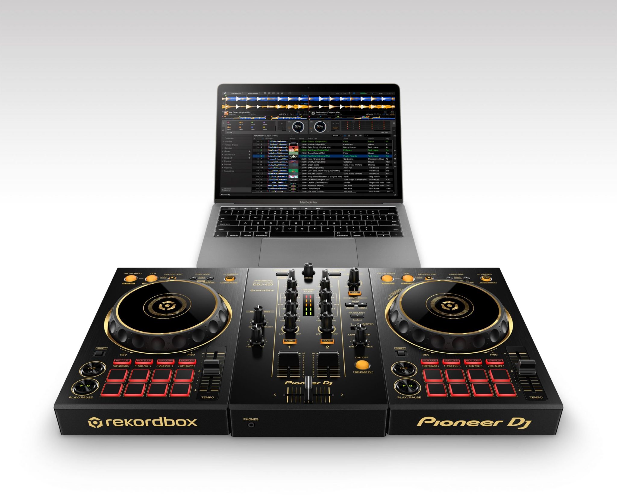 Limited edition respray for the Pioneer DJ DDJ-400 and DDJ-SB3