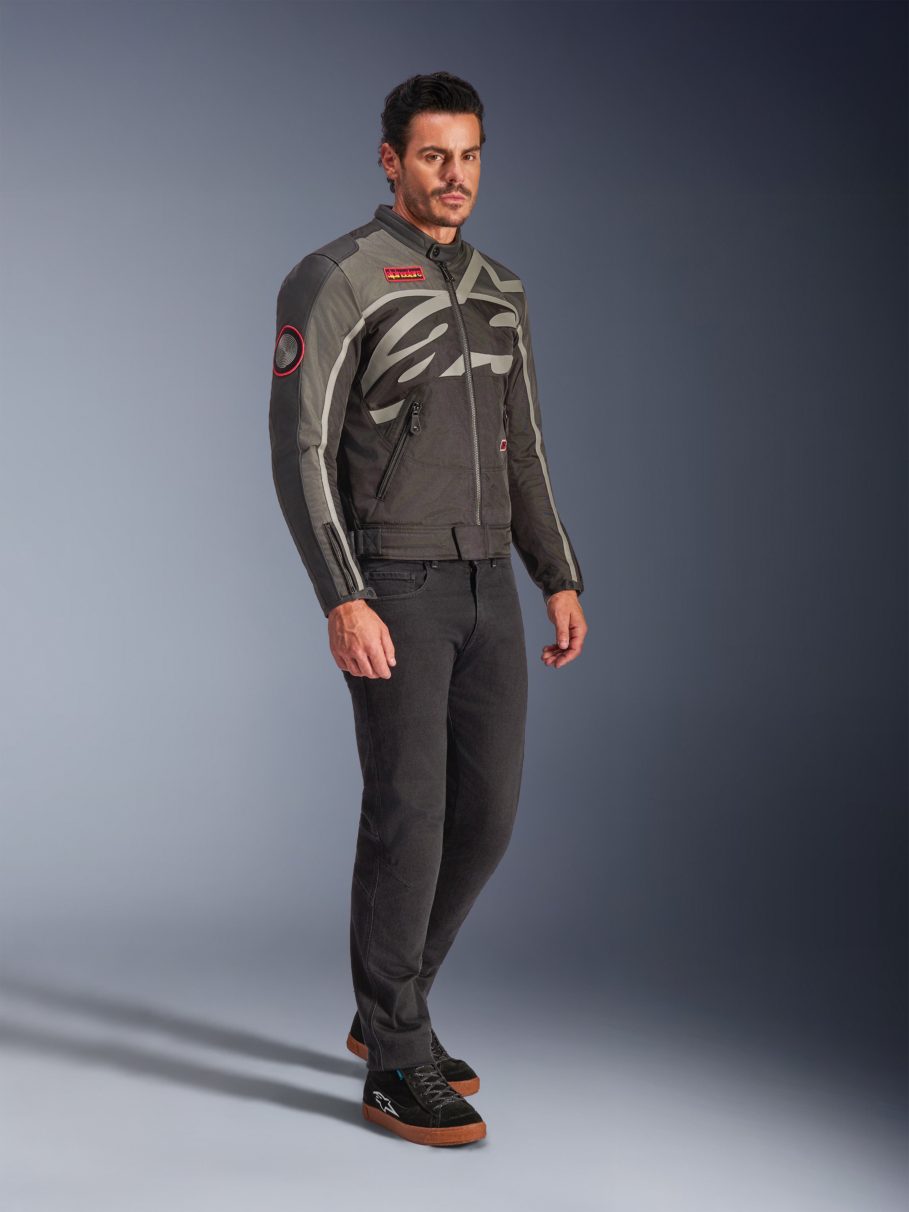 Axton - Black Motorcycle Jacket | Alpinestars®