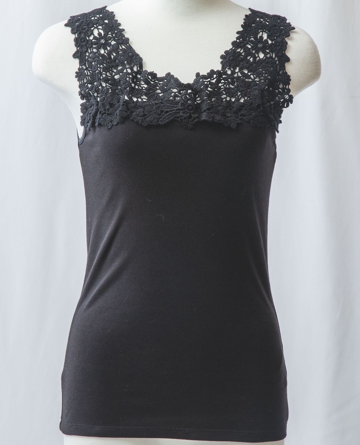 NARACAMICIE】レースキャミソール(1(M)9号 ネイビー): ナラカミーチェ