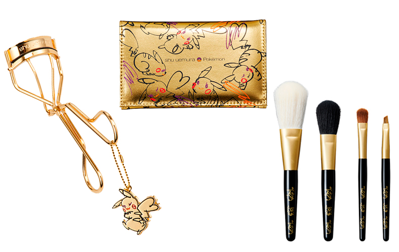 ブラシにビューラー、メイクボックスまで！シュウ ウエムラ×ピカチュウ