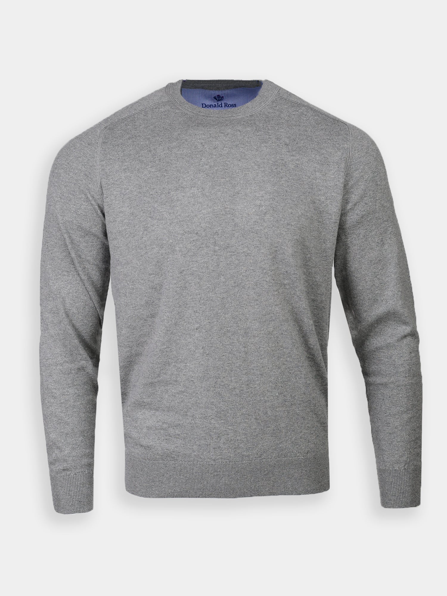 Cotton Cashmere Crewneck - Sport Fit | Donald Ross Sportswear