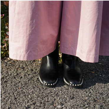 Akiron×Donoban 第一弾コラボ！パールショートブーツ