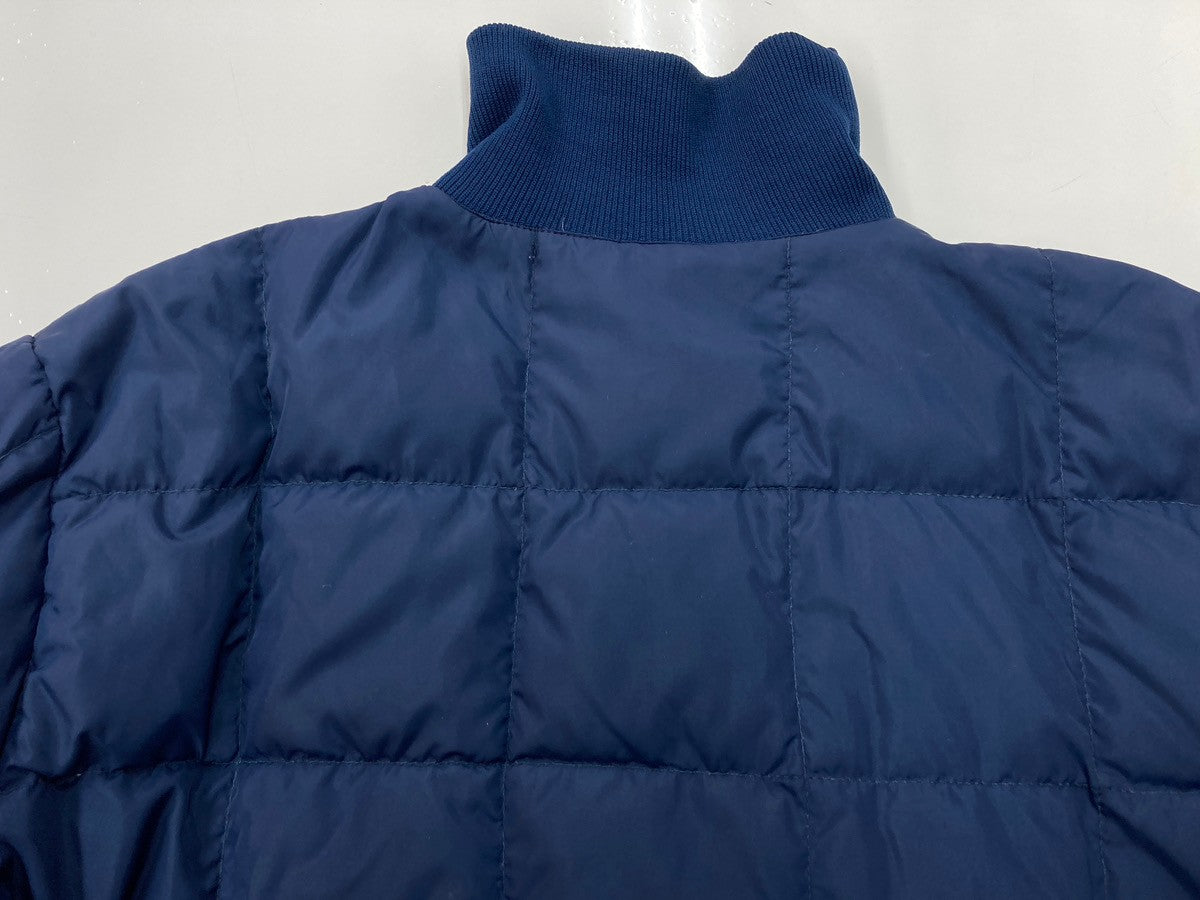 エディーバウアー Eddie Bauer 80s 80年代 黒タグ ハーフジップ ダウン