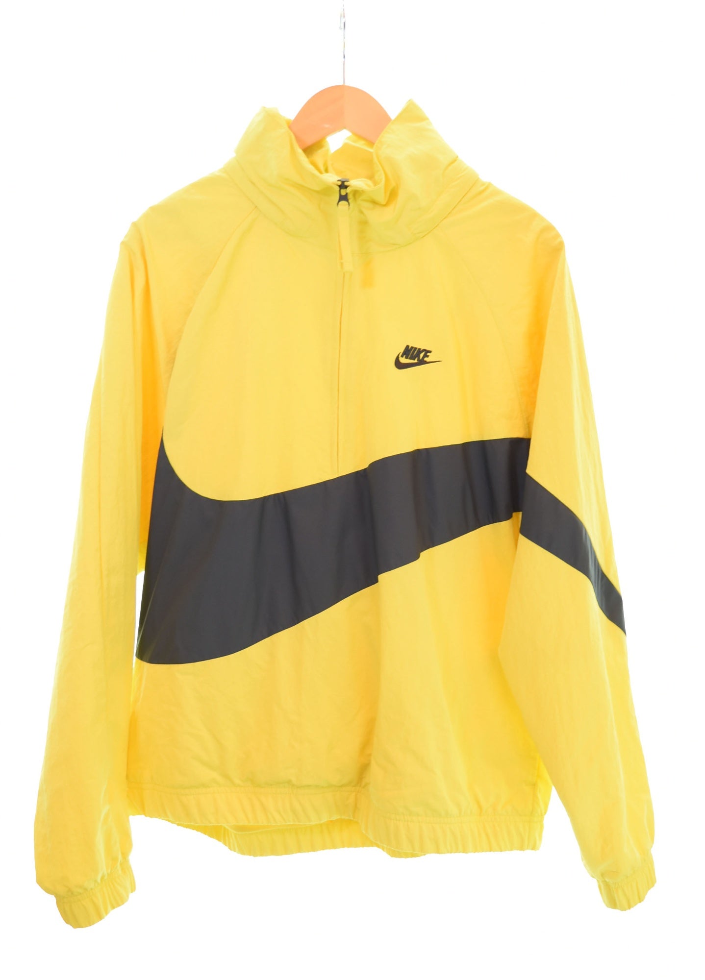 ナイキ NIKE BIG SWOOSH ANRK JACKET アノラック ジャケット 黄色