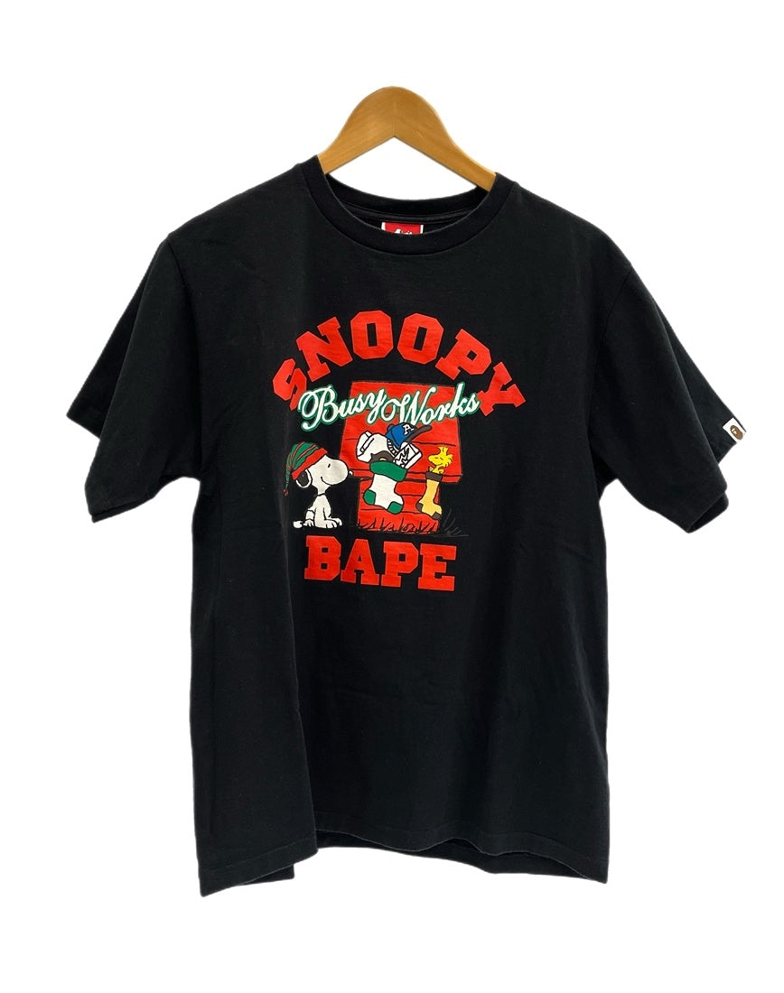 ア ベイシング エイプ A BATHING APE PEANUTS BAPE PRESENT SNOOPY