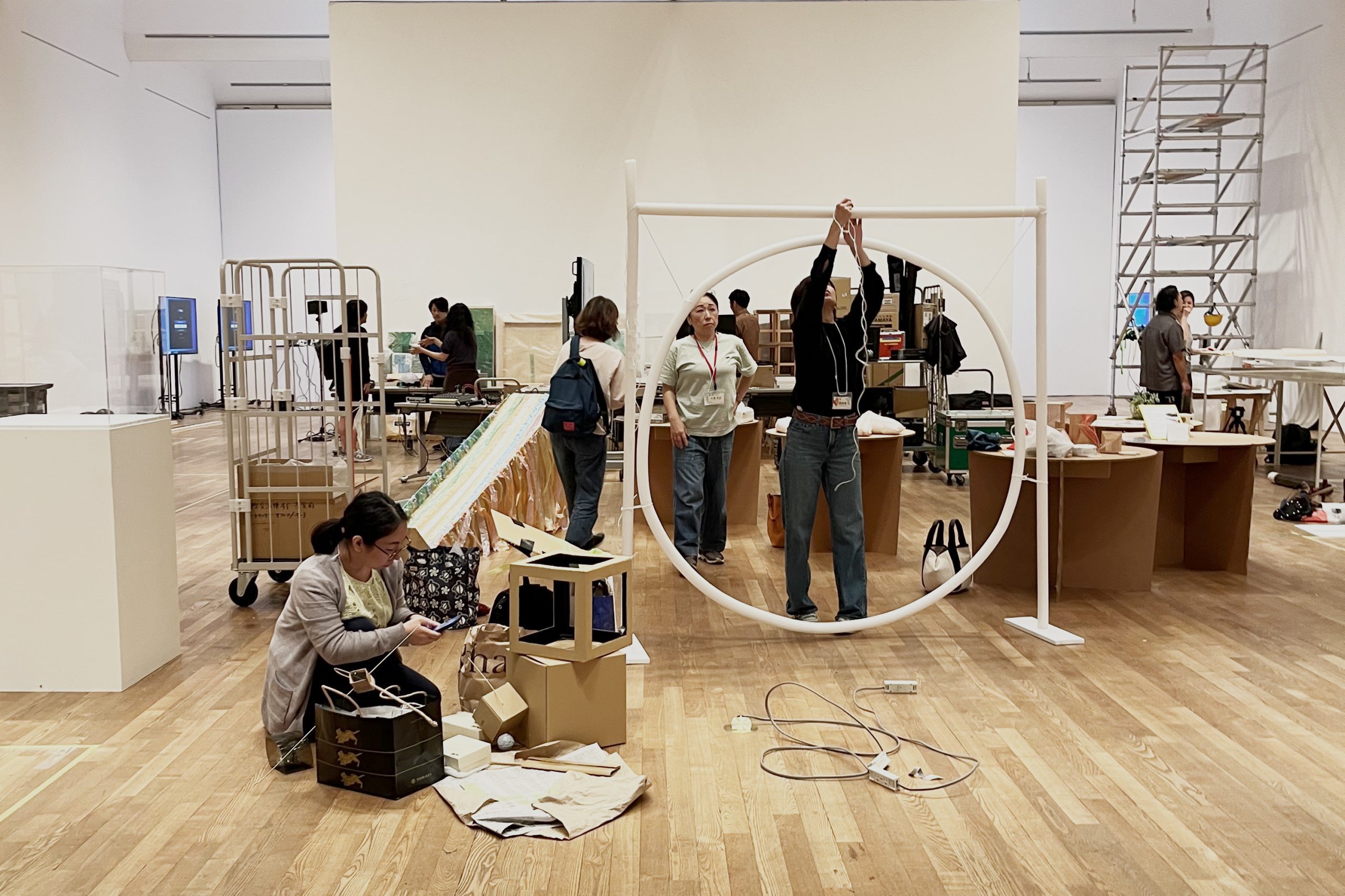 2023年11月10日〜26日東京芸術大学大学美術館「芸術未来研究場展