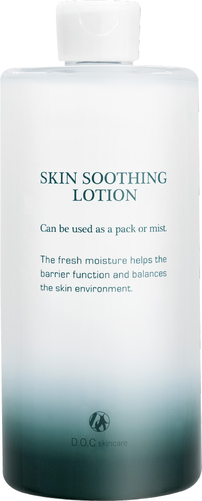 SKIN SOOTHING LOTION｜DOC Skincare｜肌のチカラを高め、肌を育む