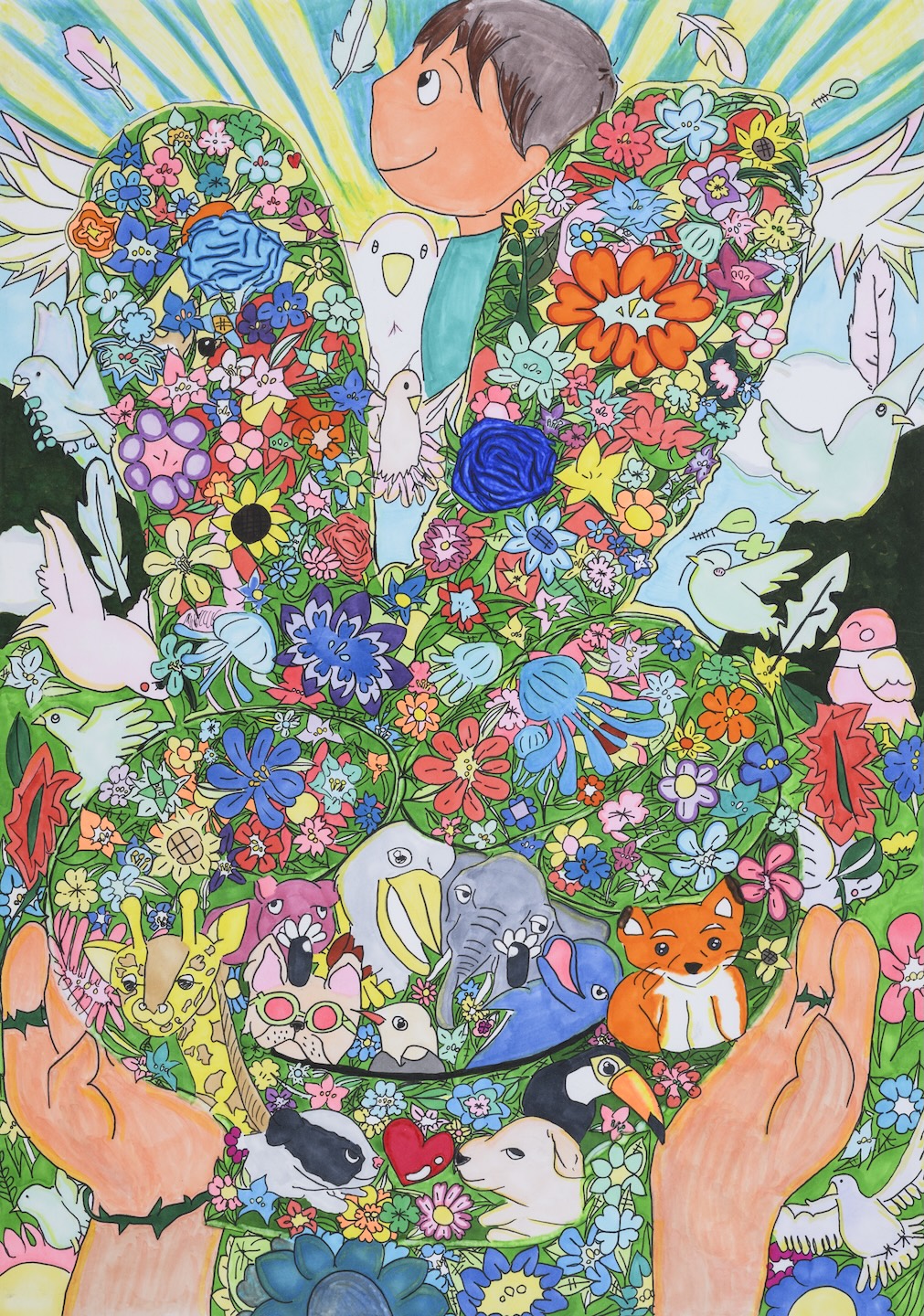 ピース＝Peace | 受賞ライブラリー | ドコモ未来ミュージアム