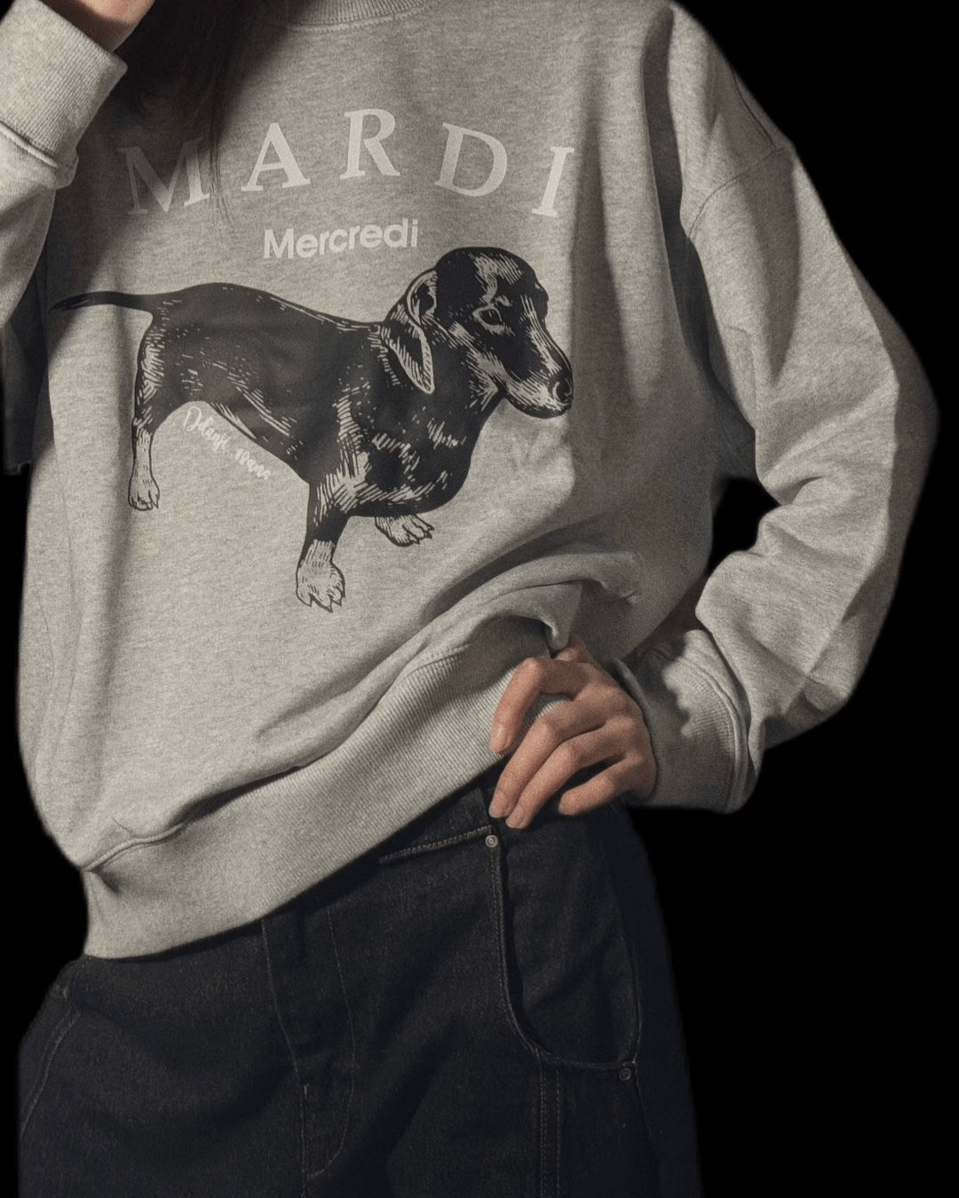 MARDI MERCREDI Sweatshirt Ddanji - Doinklab Malaysia