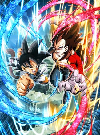 ドッカンバトル】『死闘のクライマックス』孫悟空(GT)&超サイヤ人4