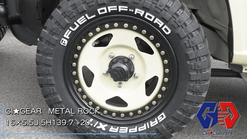 パーツ紹介】ジムニー女子にもおすすめ！JB64/74でも履けるFUEL OFF