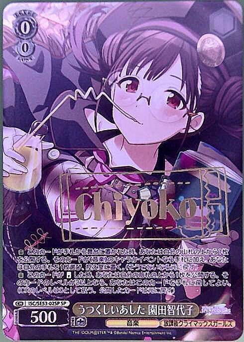 うつくしいあした 園田智代子(SP/サイン)(ISC/SE53-02SP) | SP