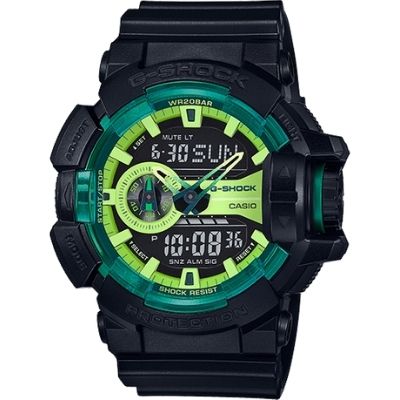 Casio G-Shock Black Analog Digital Watch GA400LY-1A – D'ore Jewelry