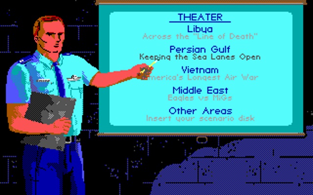 DOS Days - F15 Strike Eagle II (1989)