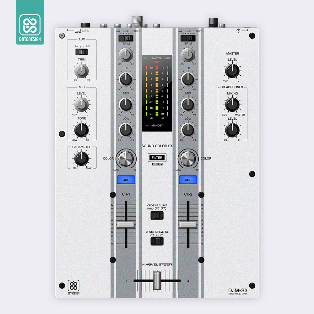 Skin Pioneer DJM-S3
