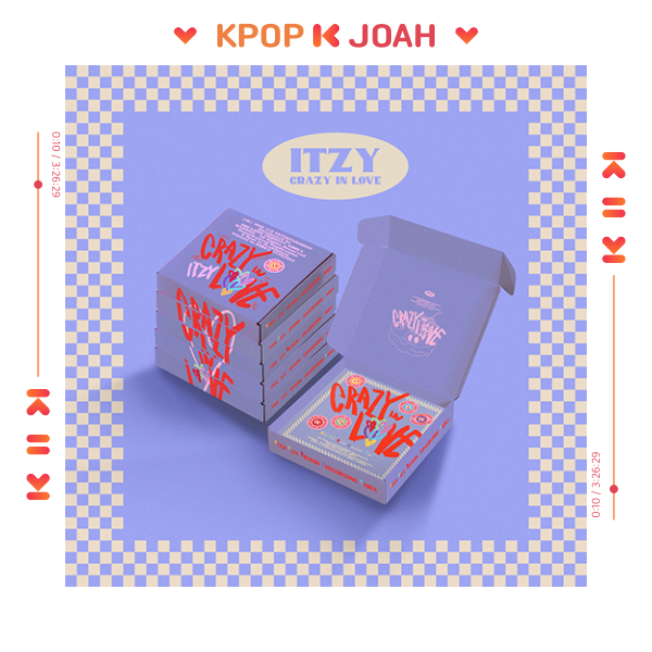 ITZY CRAZY IN LOVE 1st Album | Shopee Brasil