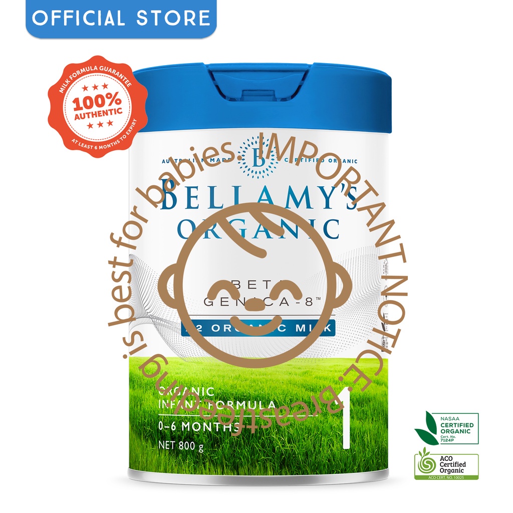 Bellamy's Organic Beta Genica-8