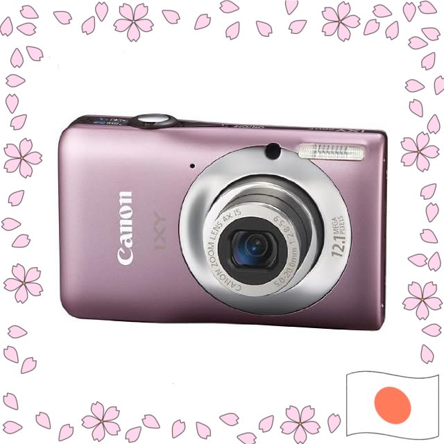 Canon Digital Camera IXY 200F Pink IXY200F(PK)【Directly shipped