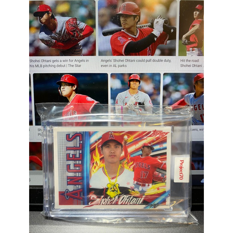 Topps PROJECT 70 #722 - Shohei Ohtani 大谷翔平MVP款| 蝦皮購物