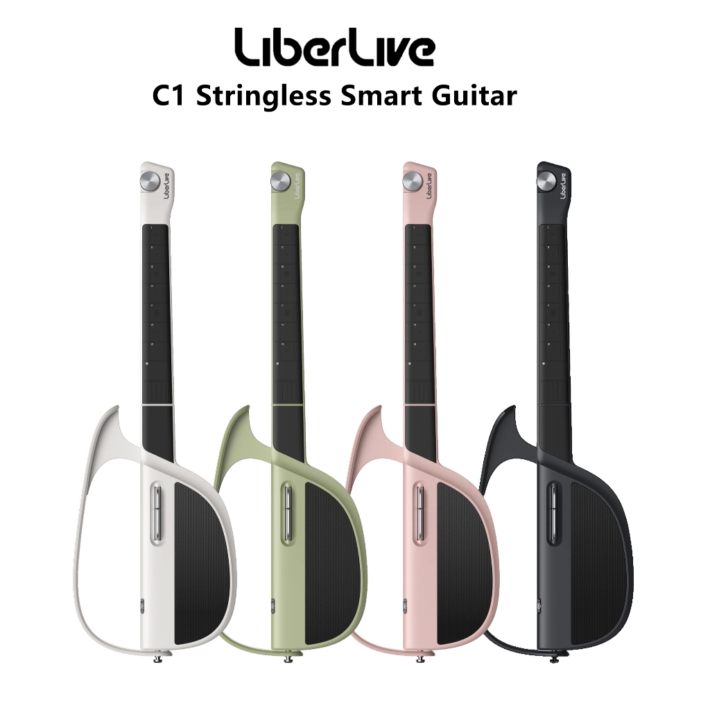 Liberlive C1 Stringless พับได้ Smart Travel Guitar Fusion รองรับ