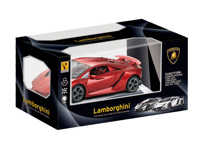 2.4GHz 1/24 RCカー ランボルギーニ セストエレメント (赤) – 名城