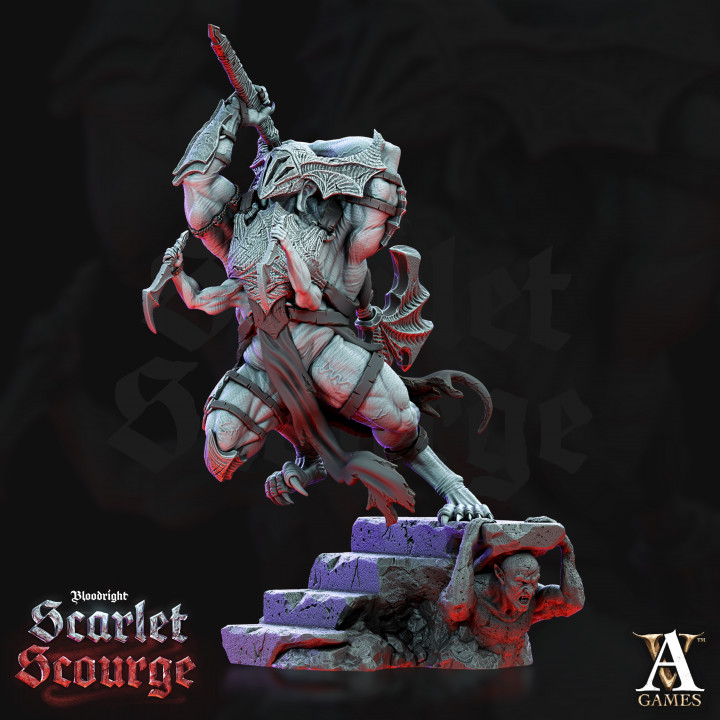 3D Printable Bloodright - Scarlet Scourge - Bundle by Archvillain
