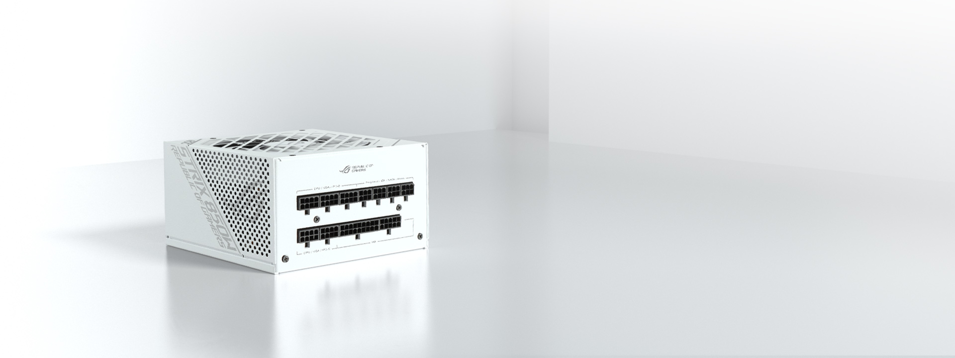 ROG-STRIX-850G-WHITE | ROG Strix | Gaming Power Supply Units｜ROG