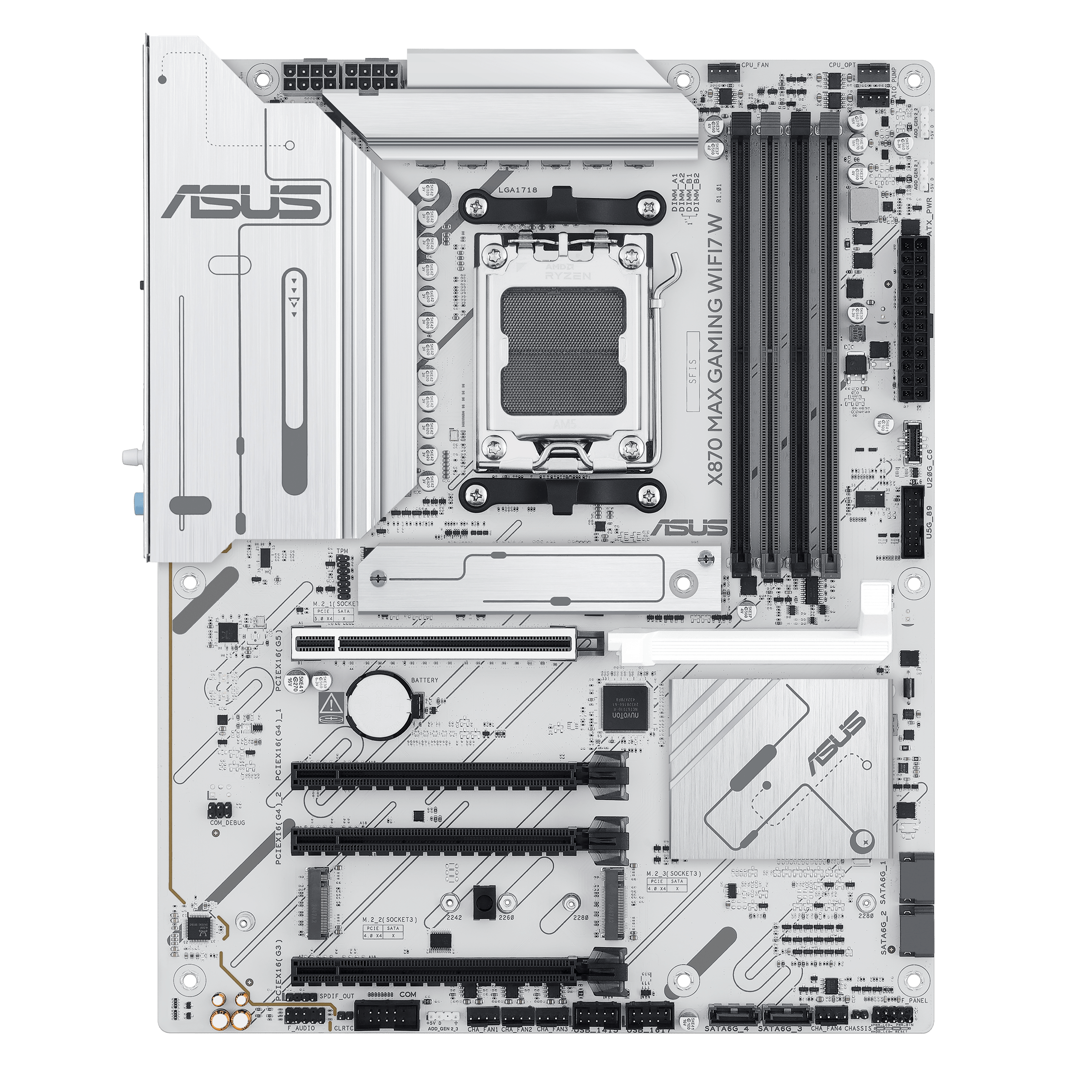 X870 MAX GAMING WIFI7 W｜Motherboards｜ASUS USA