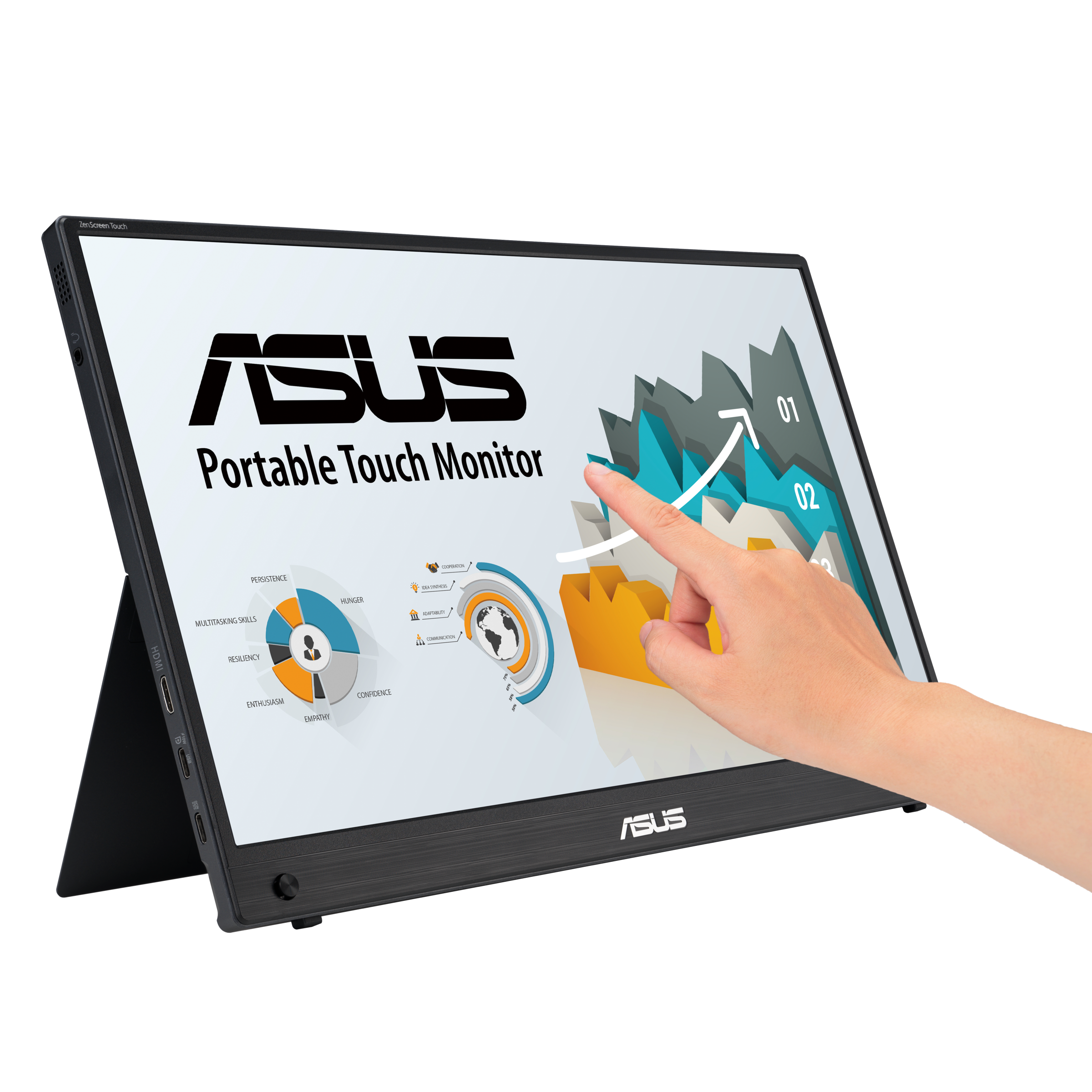 ASUS ZenScreen Touch MB16AMTR｜モニター｜ASUS 日本