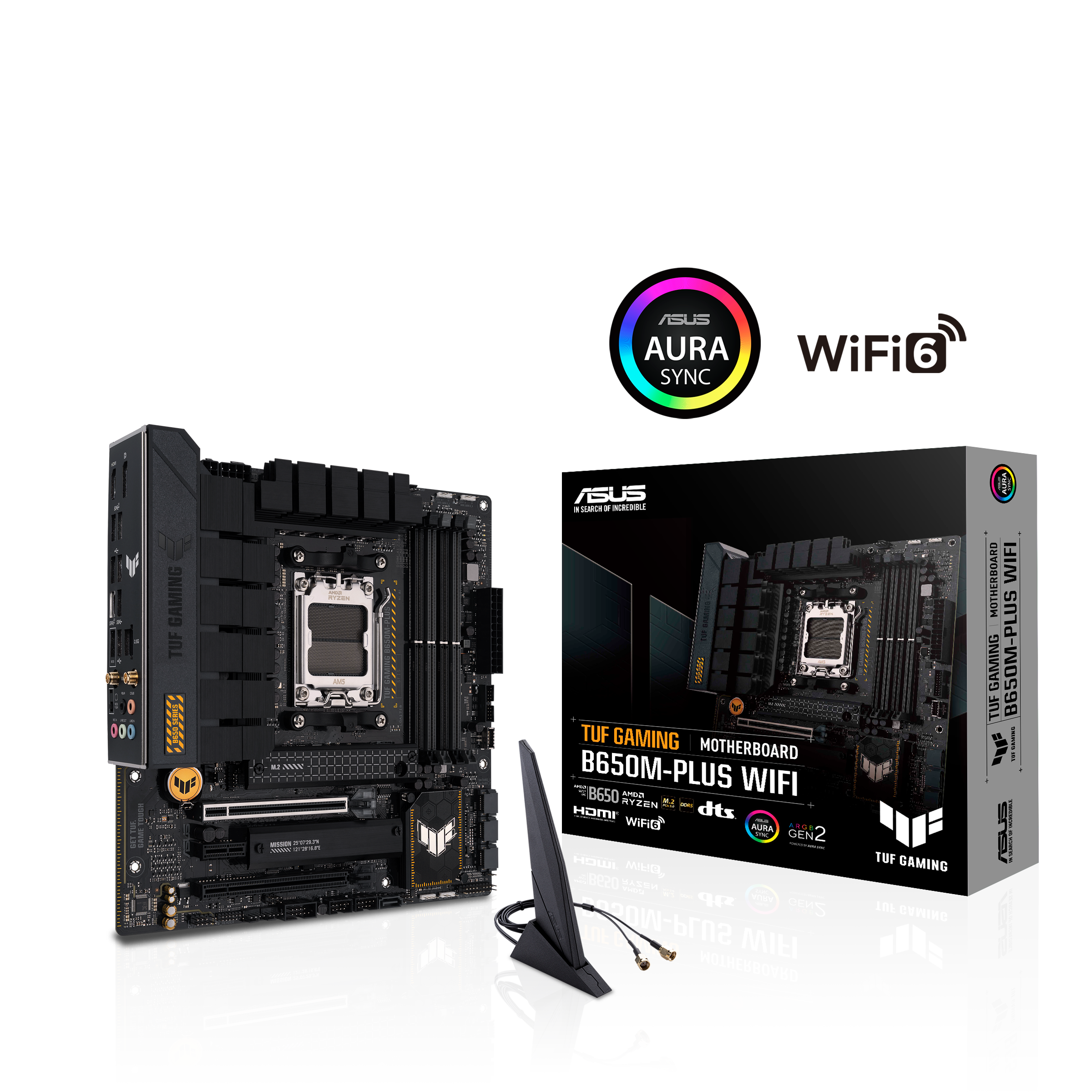 TUF GAMING B650M-PLUS WIFI｜マザーボード｜ASUS 日本